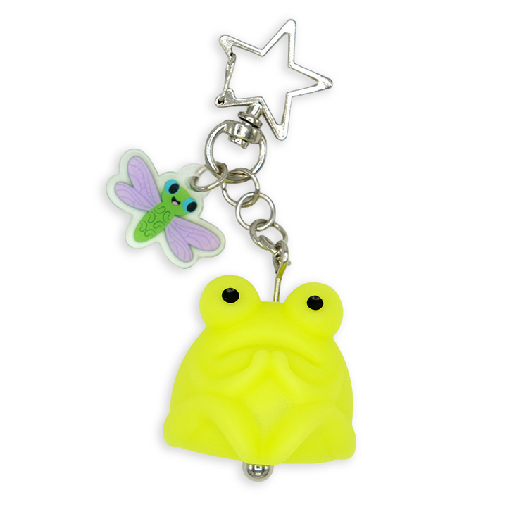 Fruggies GID (Lime) Bag Charm / Keychain
