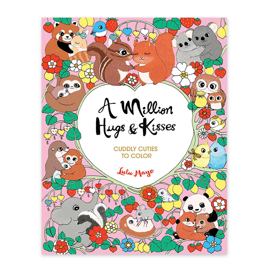 A Million Hugs & Kisses Coloring Book - Leanna Lin's Wonderland