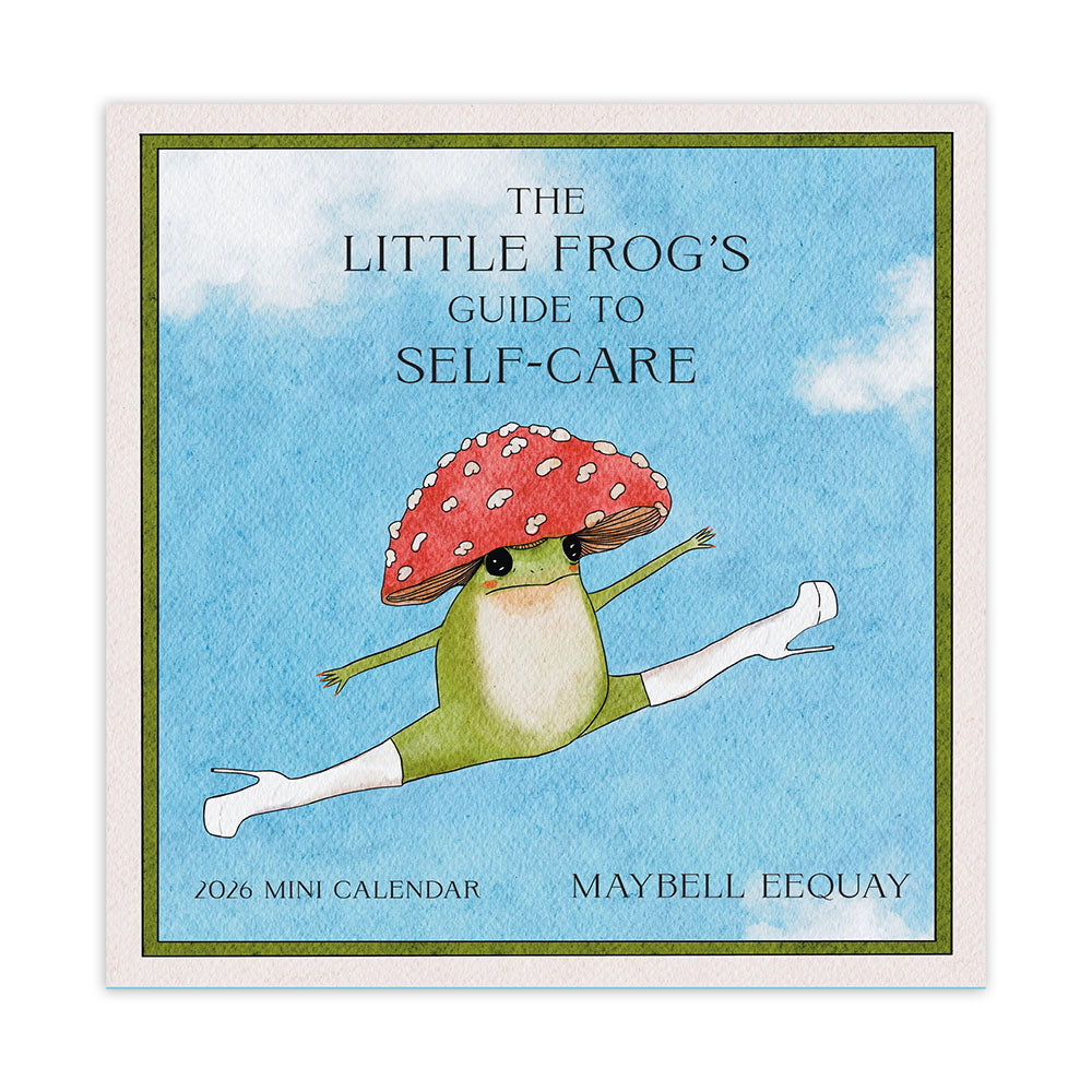The Little Frog’s Guide to Self-Care 2026 Mini Wall Calendar