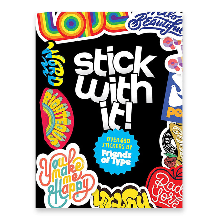 Stick with It! Friends by Type Sticker Book - Leanna Lin's Wonderland