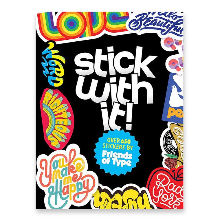 Stick with It! Friends by Type Sticker Book