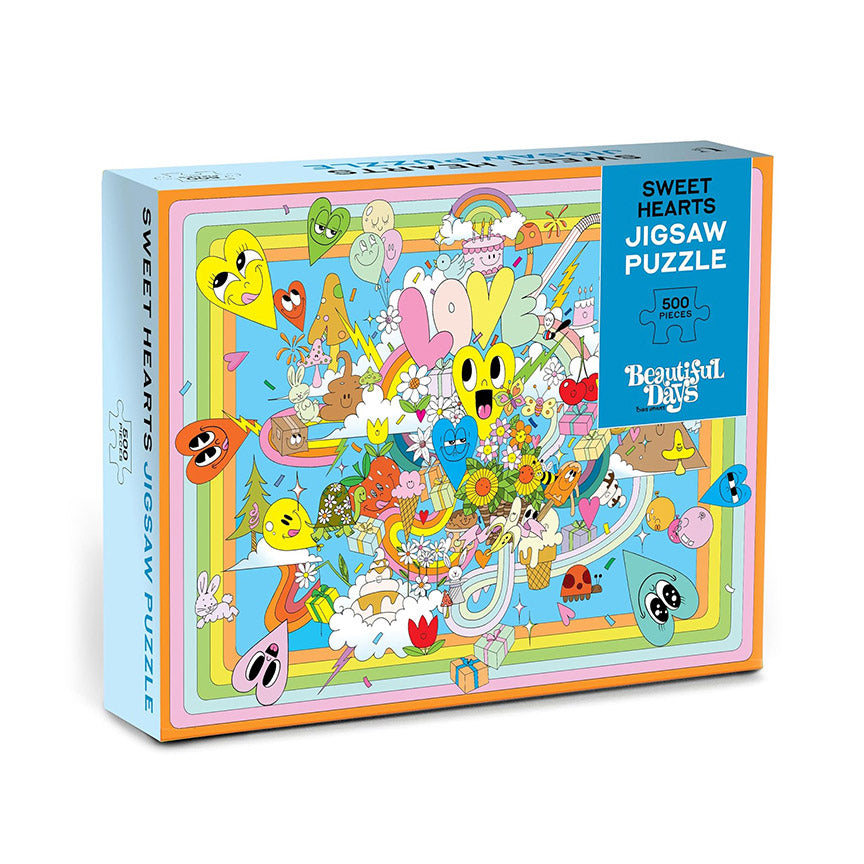 Sweet Hearts by Chris Uphues 500 Piece Puzzle - Leanna Lin's Wonderland