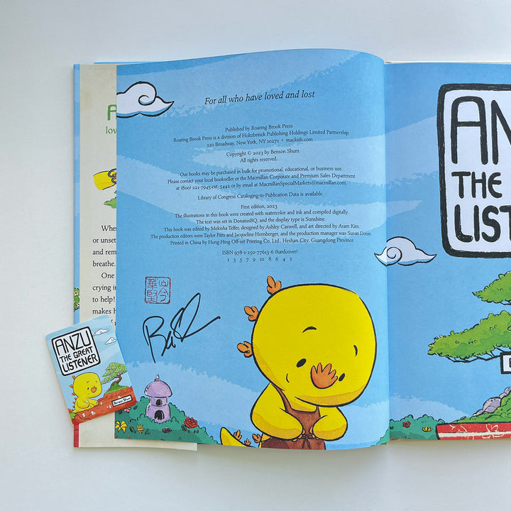 Anzu The Great Listener (Signed by Artist/Author)