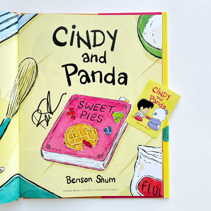 Cindy and Panda (Signed by Artist/Author)