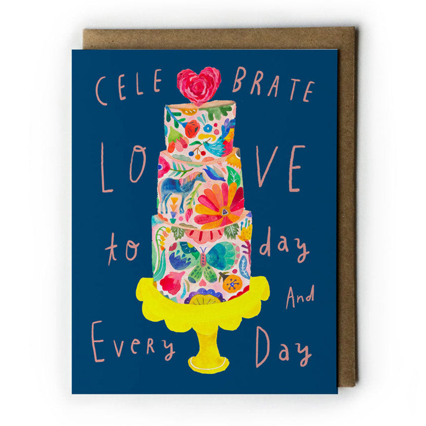 Wedding Cake Love Card - Leanna Lin&
