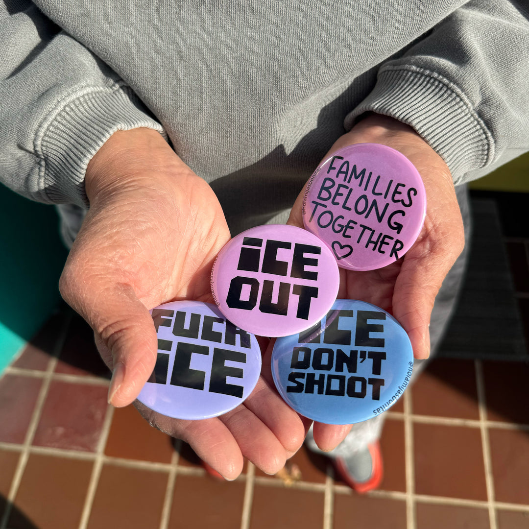 Families Belong Together Mijas Large Button