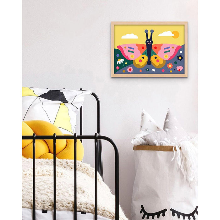 Paint by Numbers DIY Canvas Kit: Spring Wings