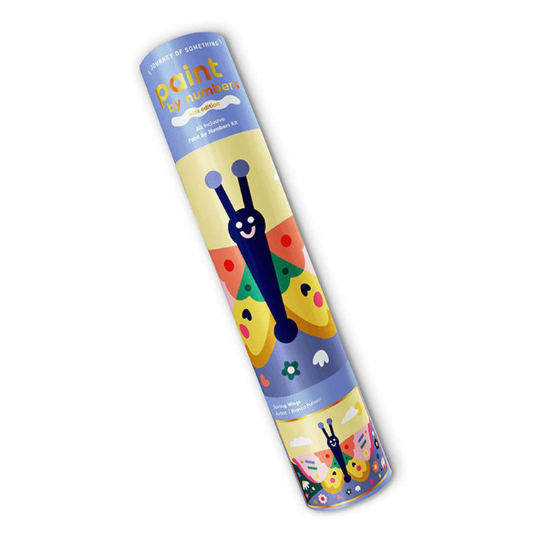 Paint by Numbers DIY Canvas Kit: Spring Wings