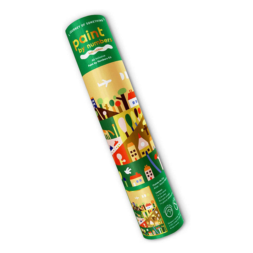 Paint by Numbers DIY Canvas Kit: Outside the City