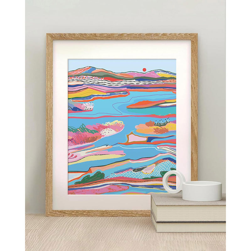 Paint by Numbers DIY Canvas Kit: Lake Windermere