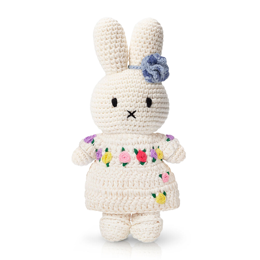 Miffy in Gustav Klimt Mada Primavesi Dress Handmade Crochet Plush