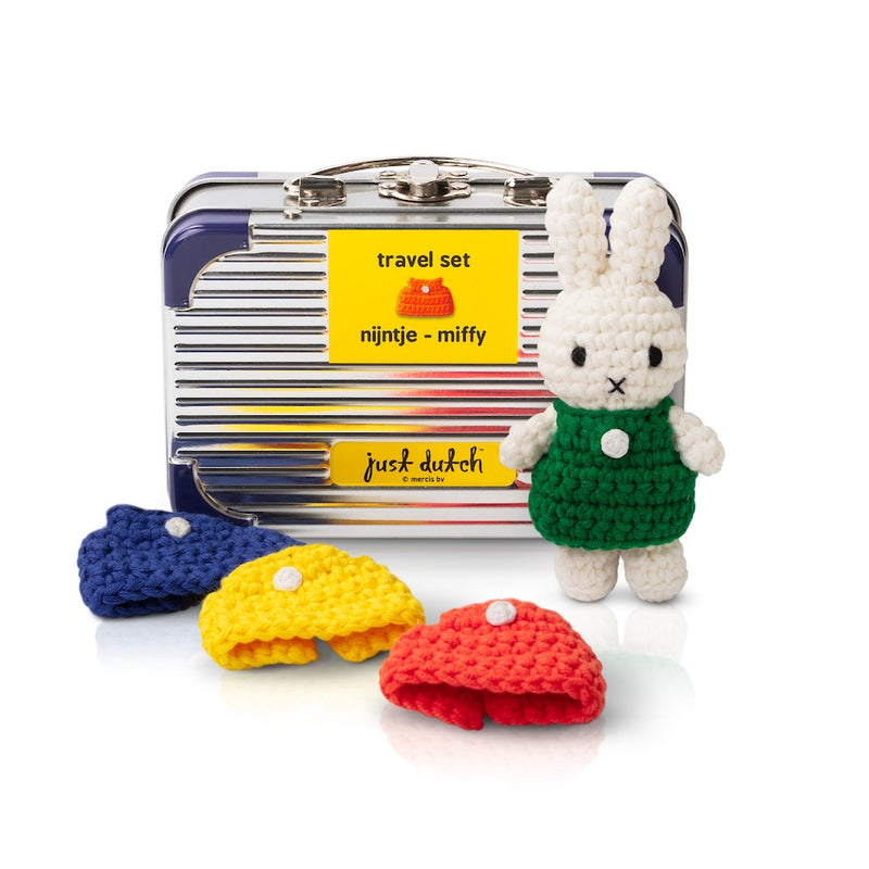 Miffy Handmade Crochet Dress Up Travelset