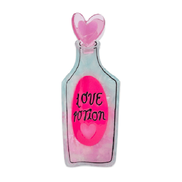 Large Love Potion Hair Claw