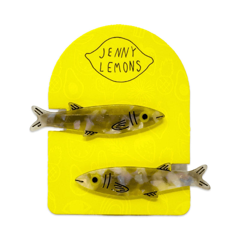 Sardines Hair Clip Set