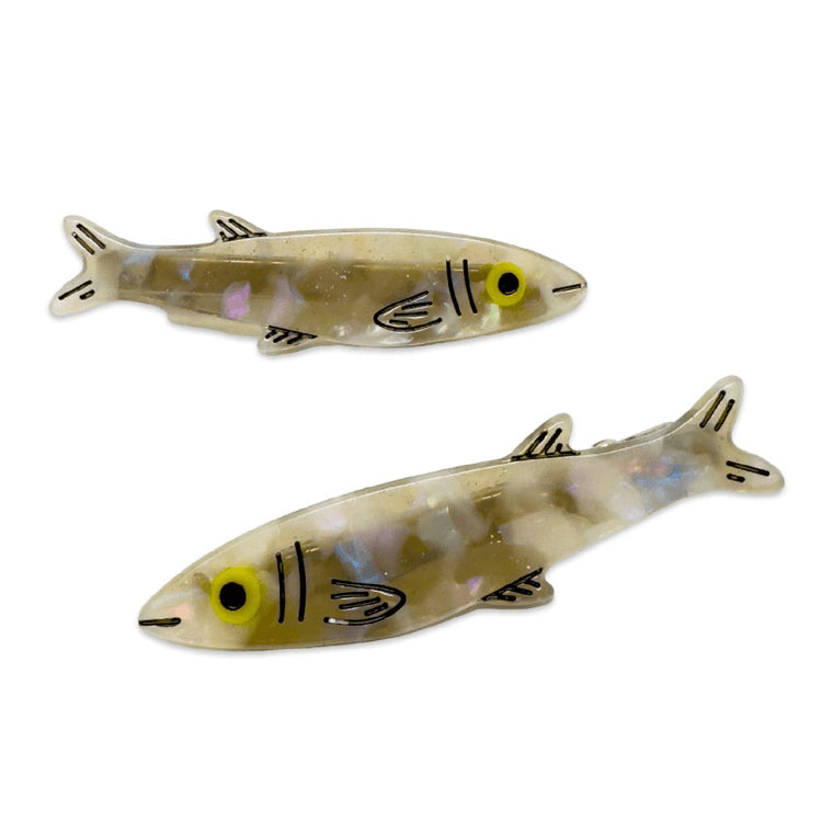 Sardines Hair Clip Set