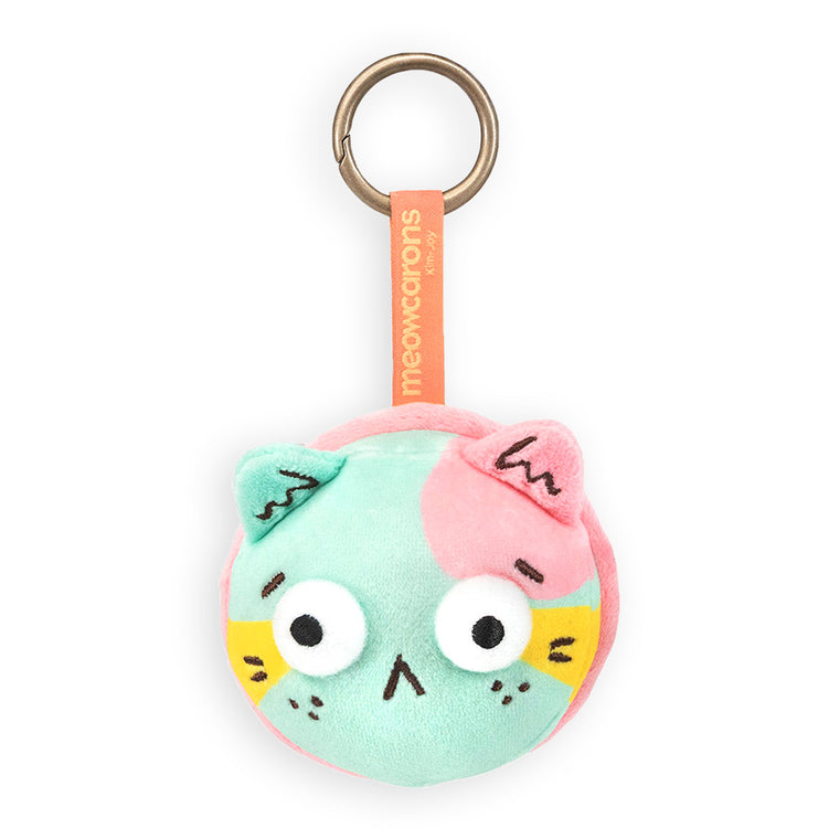 Meowcaron Scared Plush Bag Charm