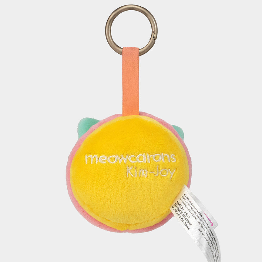 Meowcaron Spiral Plush Bag Charm