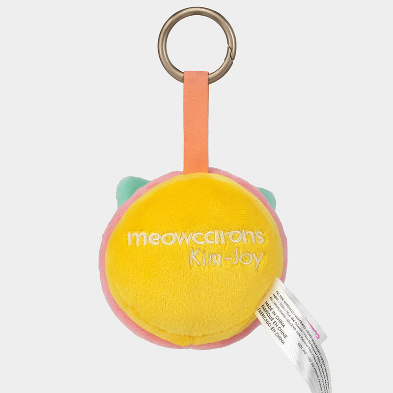 Meowcaron Spiral Plush Bag Charm