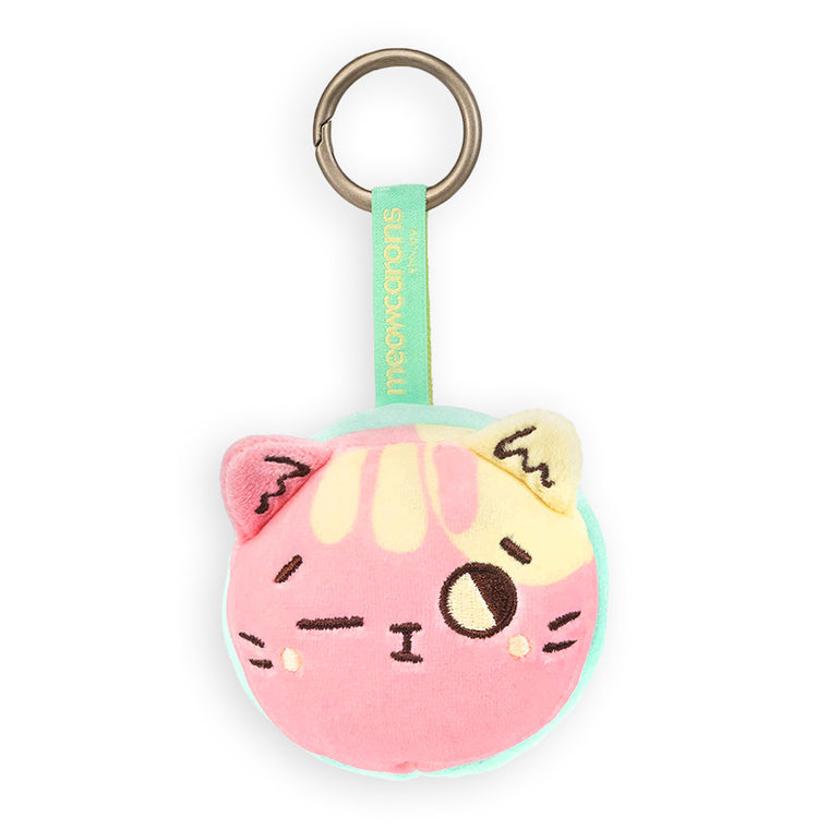 Meowcaron Wink Plush Bag Charm