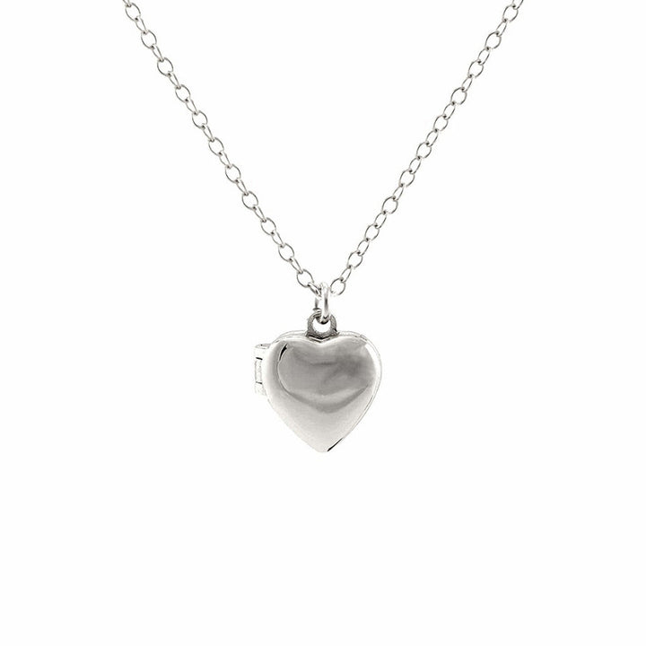 Heart Locket (Sterling Silver) Necklace