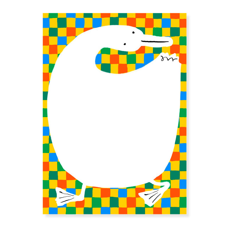 Duck Quilt Notepad