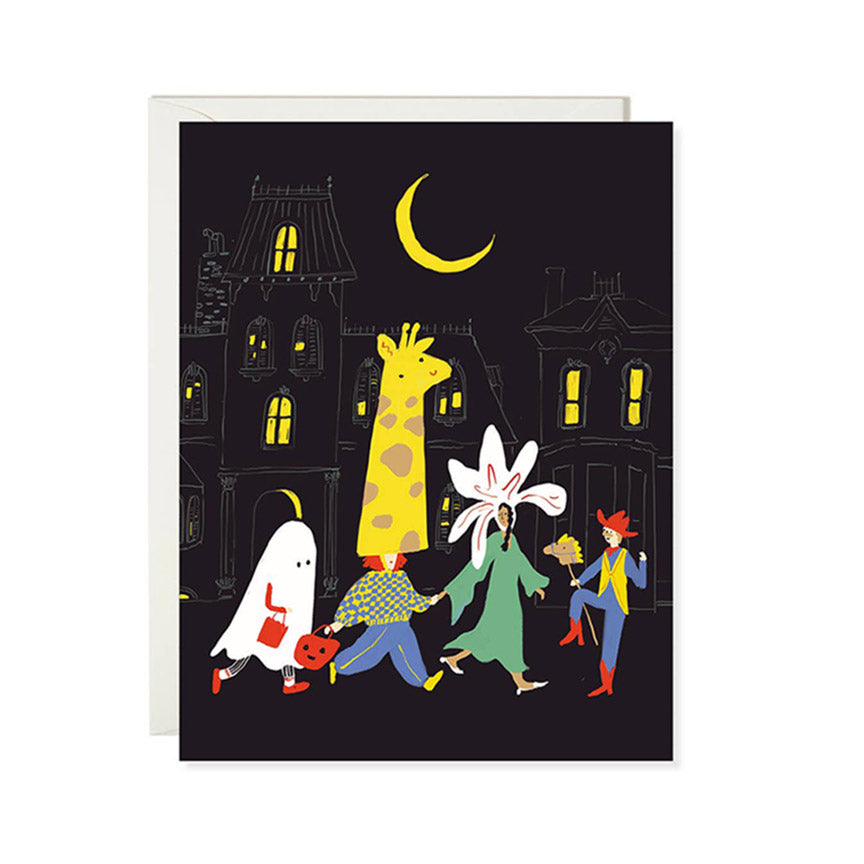 Halloween Parade Card