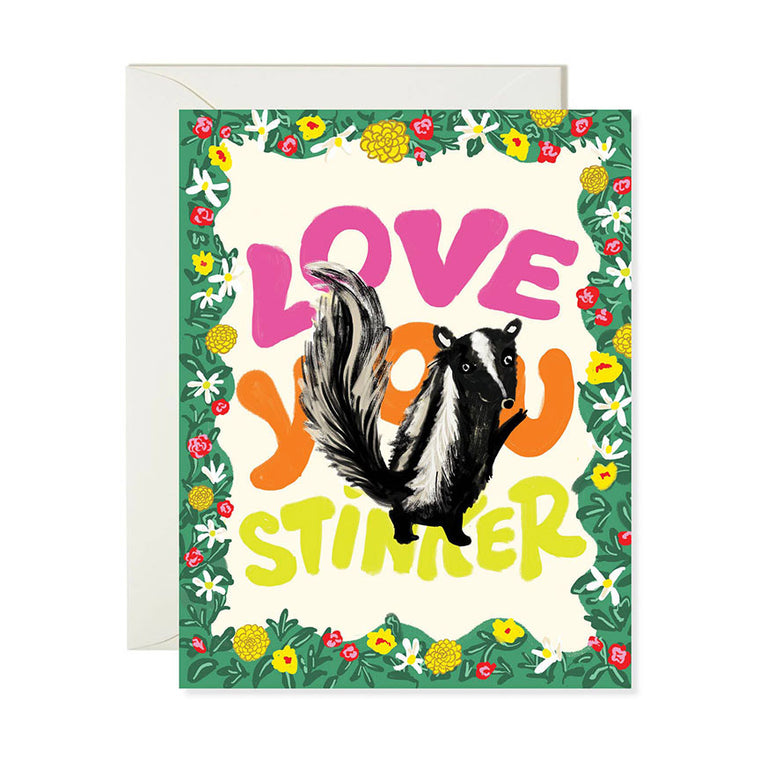 Love You Stinker Card