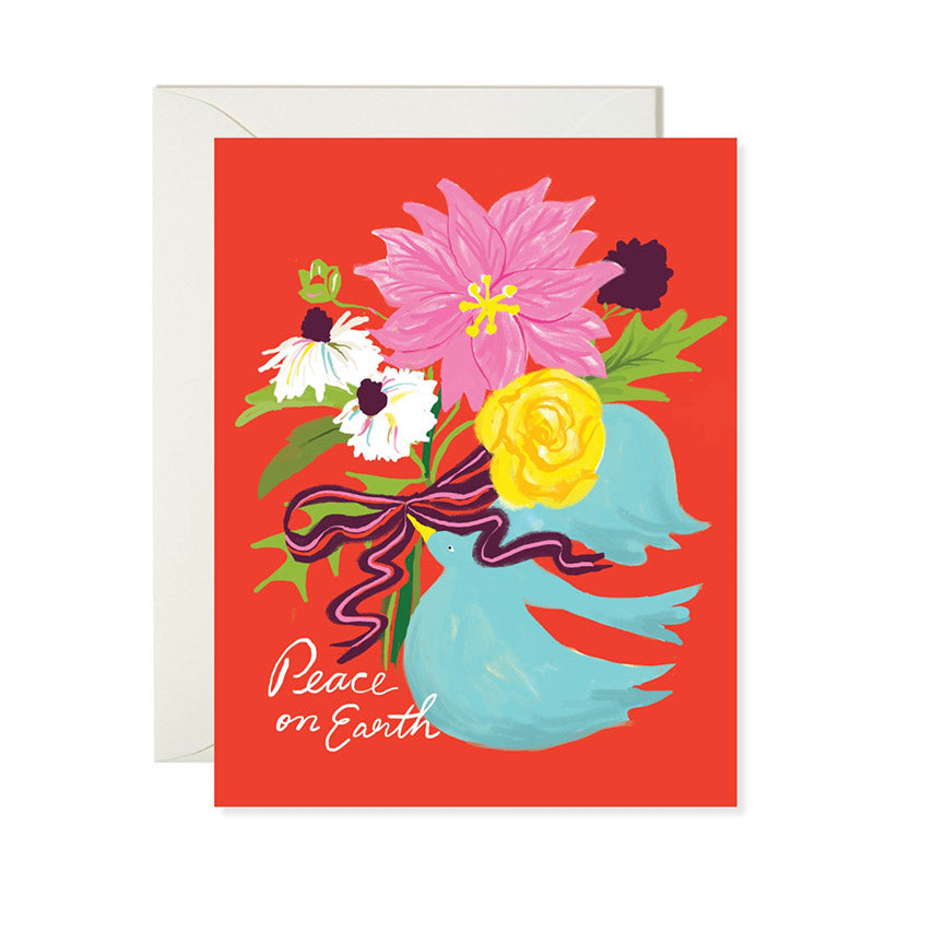 Peace Dove Holiday Card