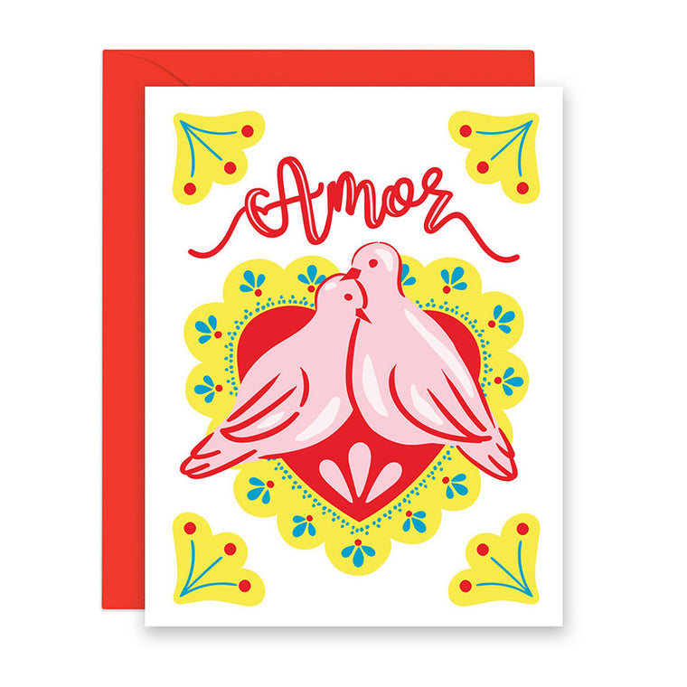 Amor Birds Card