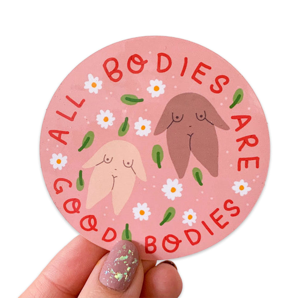 Body Positivity Vinyl Sticker
