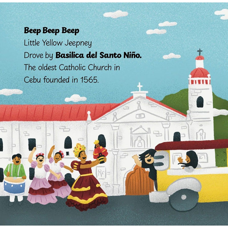 Little Yellow Jeepney Explores Cebu City