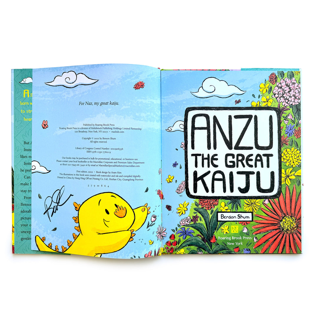 Anzu The Great Kaiju (Signed by Artist/Author)