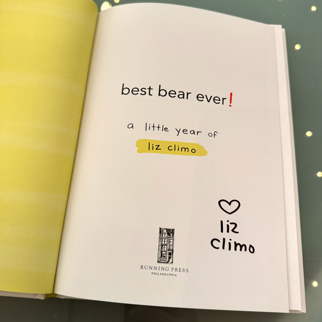 Best Bear Ever! (Signed by Artist/Author) - Leanna Lin&