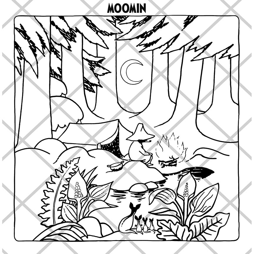 Moomin Moments Coloring Book