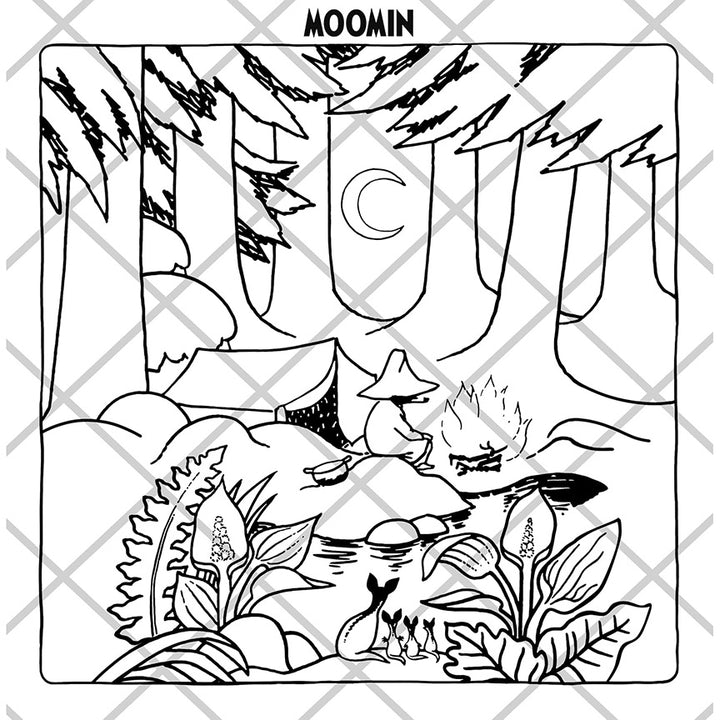 Moomin Moments Coloring Book