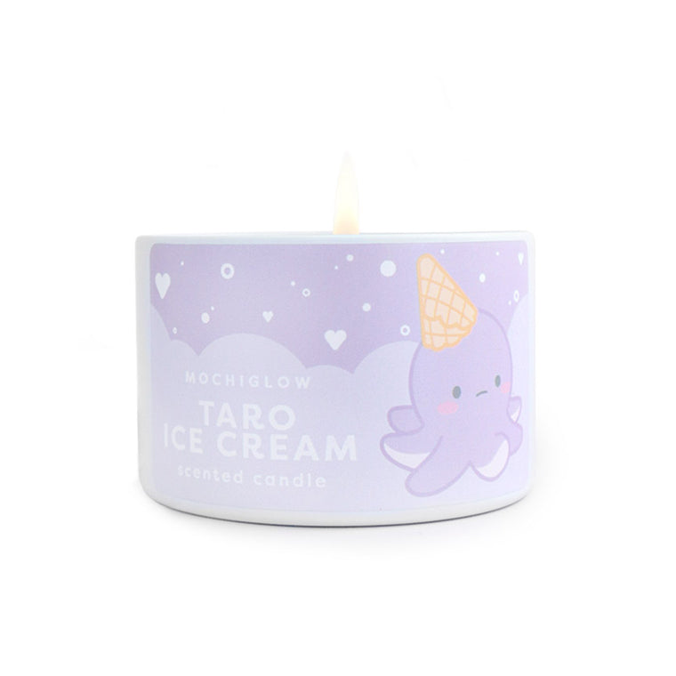 Taro Ice Cream 6 oz. Tin Candle