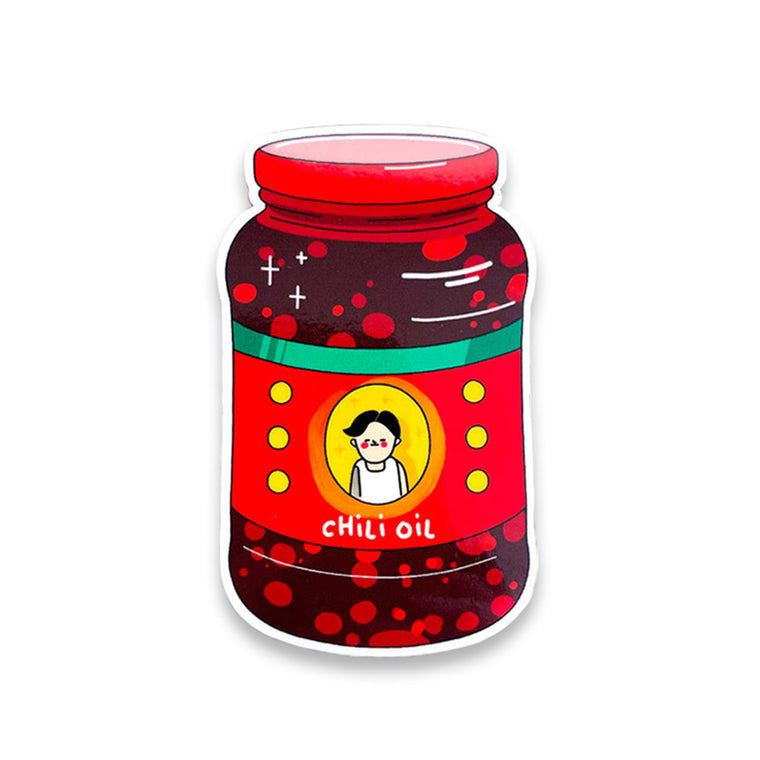 Chili Oil Vinyl Sticker