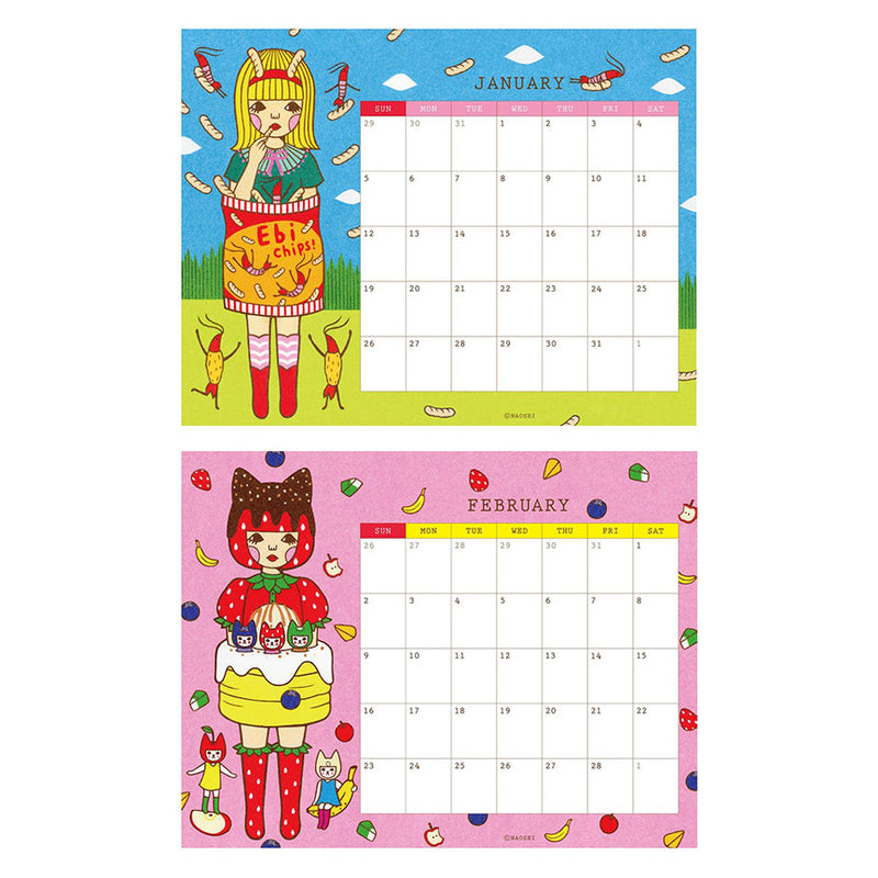 2025 Naoshi Wall Calendar