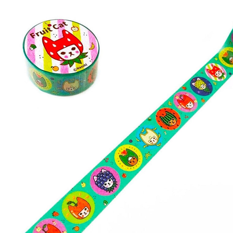 Fruit Cats Washi Tape