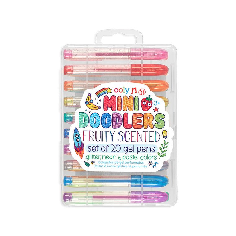 Mini Doodlers Fruity Scented Gel Pens (Set of 20)