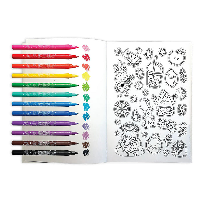 Yummy Yummy: Scented Coloring Kit
