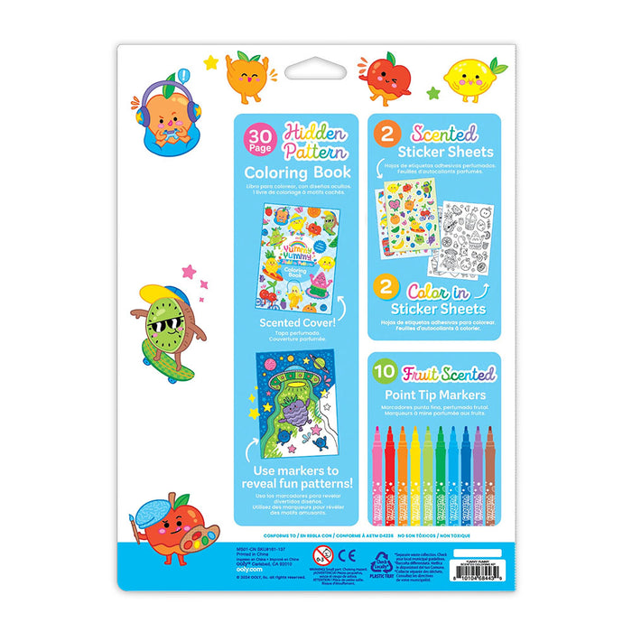 Yummy Yummy: Scented Coloring Kit