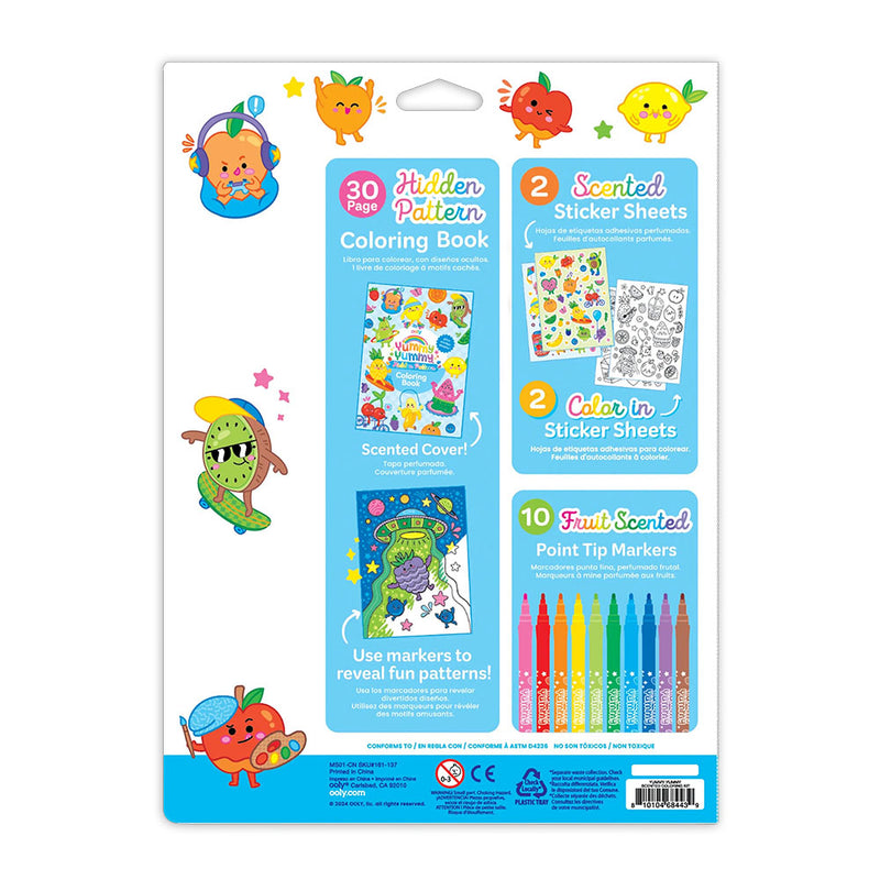 Yummy Yummy: Scented Coloring Kit
