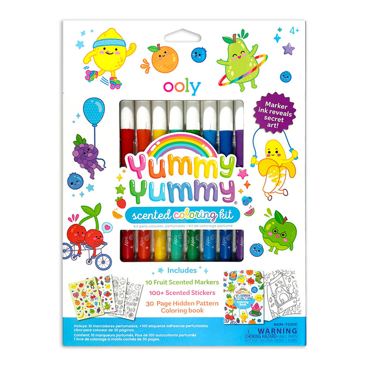 Yummy Yummy: Scented Coloring Kit