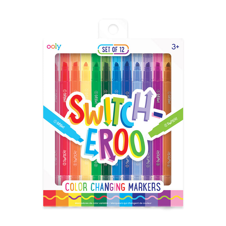 Switch-eroo! Color-Changing Markers (Set of 12)