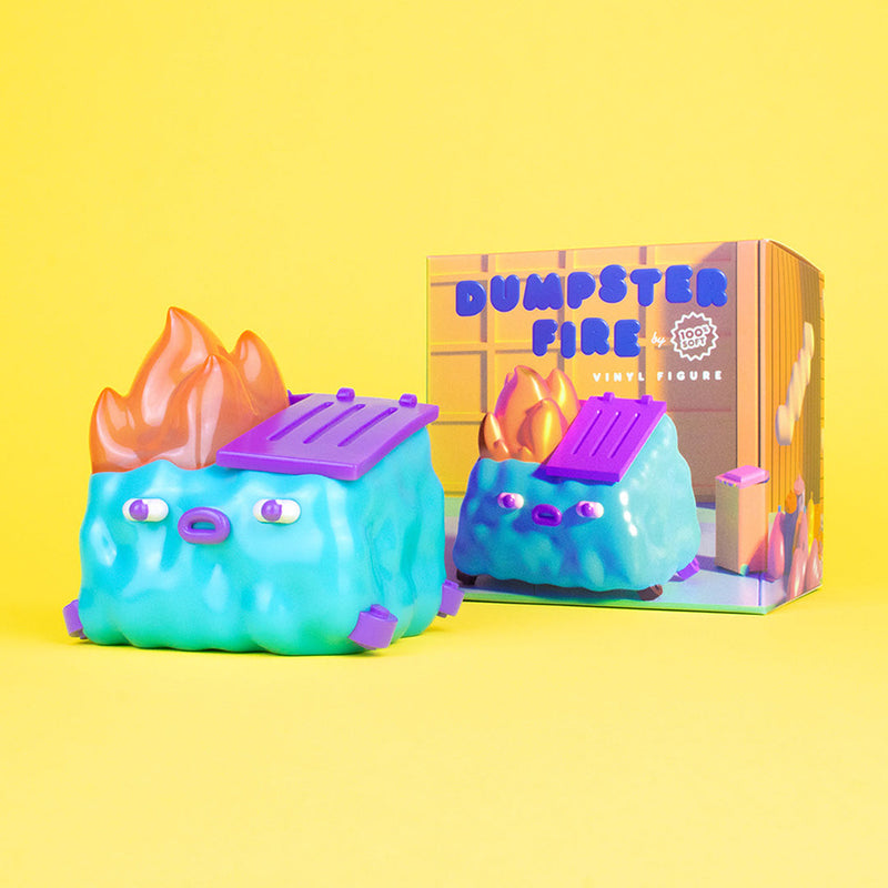 GlanderCo Dumpster Fire Vinyl Figure