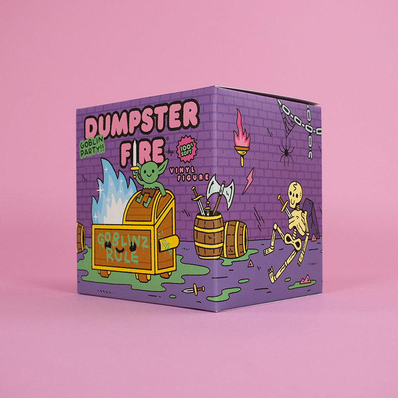Wizard of Barge Dumpster Fire Vinyl Figure