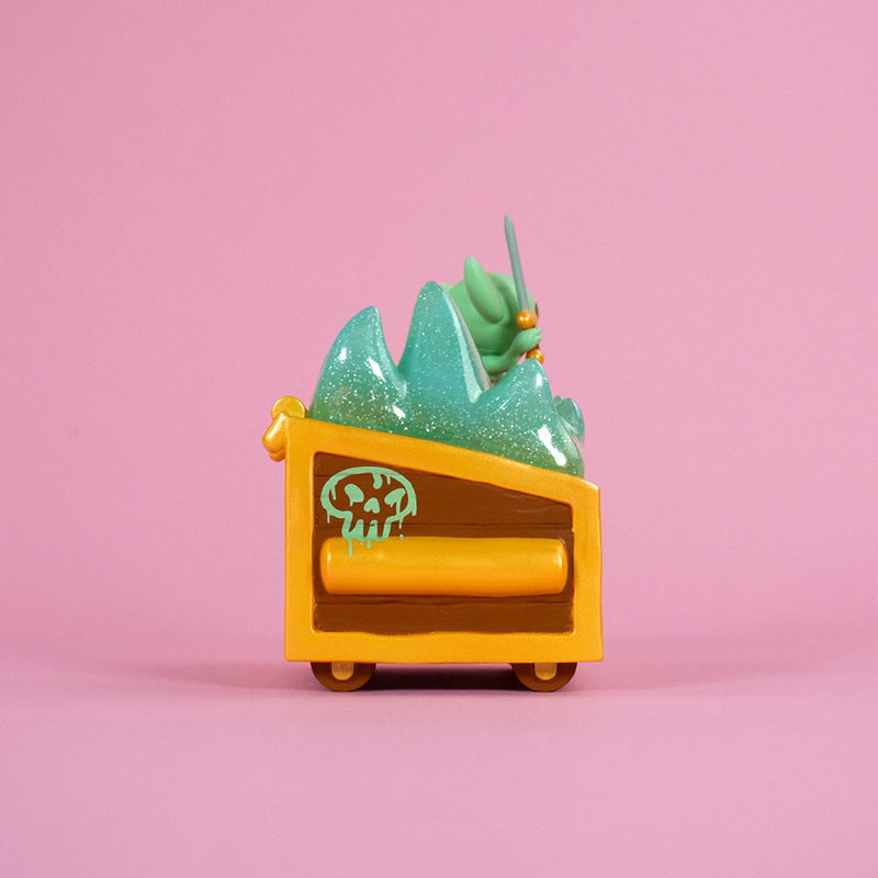 Wizard of Barge Dumpster Fire Vinyl Figure