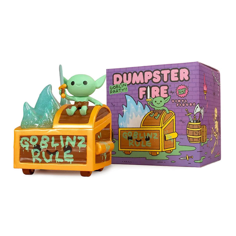 Wizard of Barge Dumpster Fire Vinyl Figure