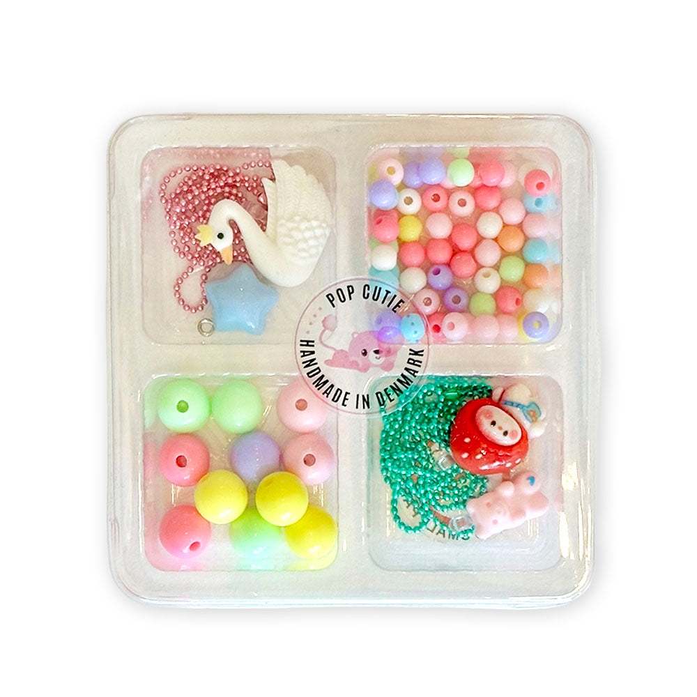 Pop Cutie (Small) Kawaii DIY Beaded Necklace Kit